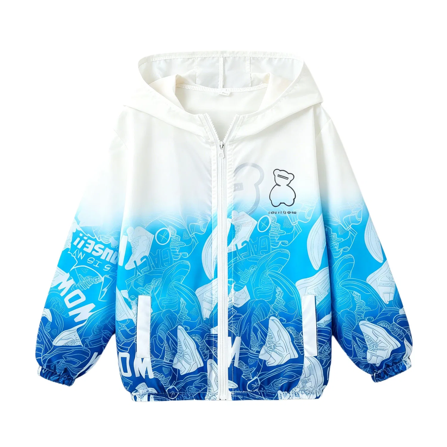 Детская кофта с капюшоном Lanza, Blue