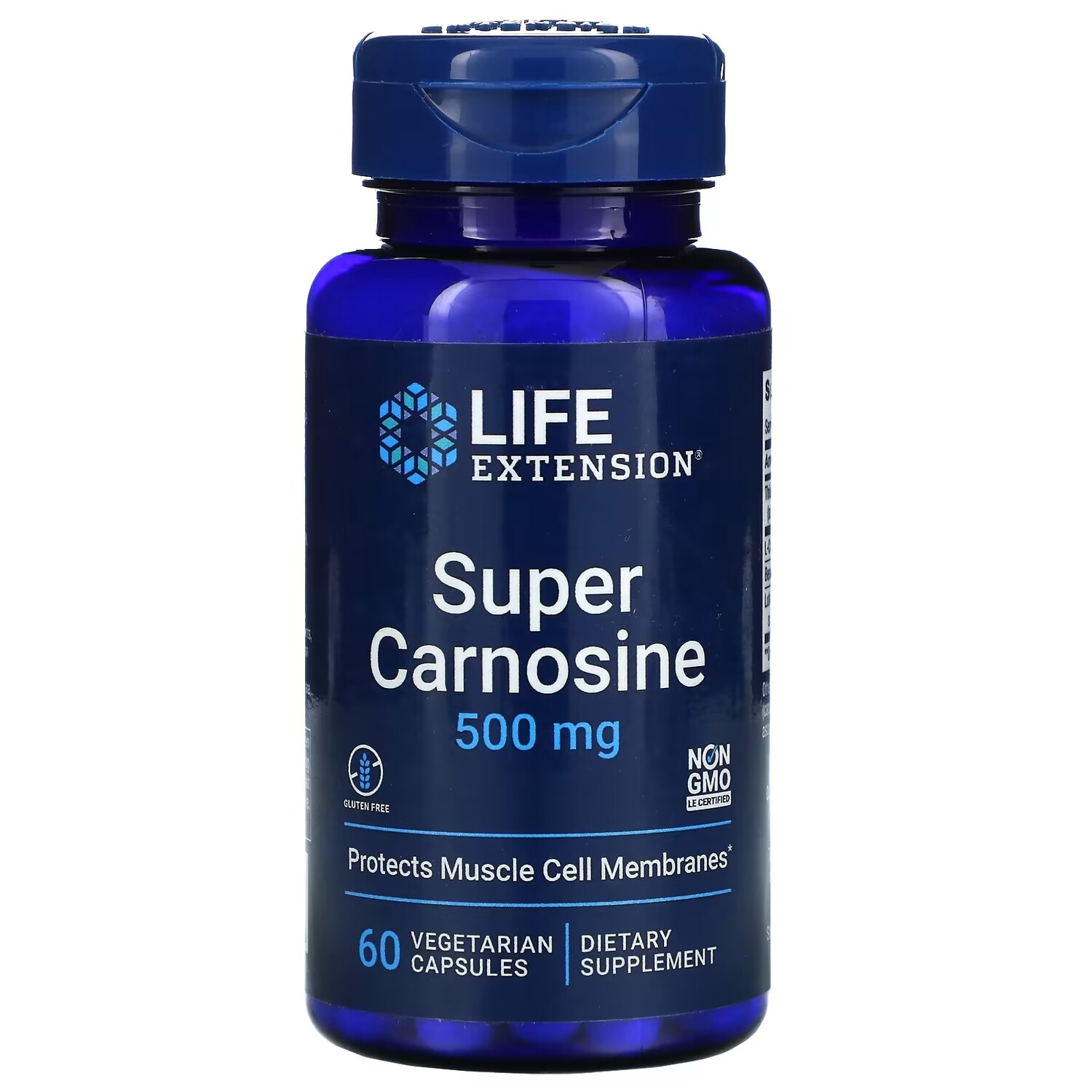 

Life Extension Super Carnosine 500 мг, 60 вегетарианских капсул