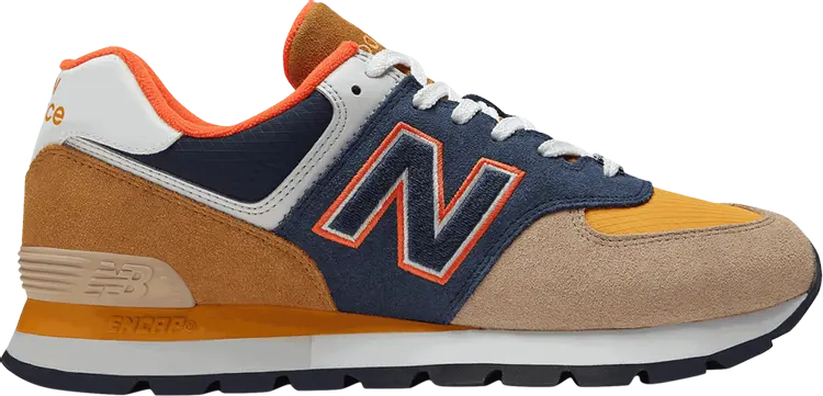 

Кроссовки New Balance 574 Rugged 'Brown Navy', коричневый