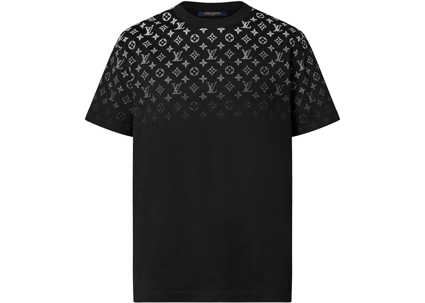 Мужская футболка с градиентом T-shirt Louis Vuitton, Black/White