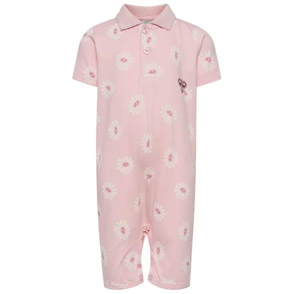 Поло с коротким рукавом Mini Regular Hummel, розовый