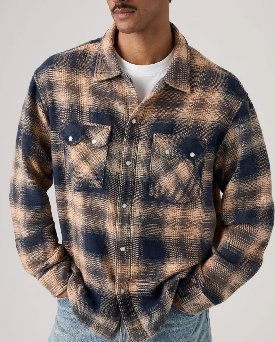 Мужская рубашка с длинным рукавом, Crop, Levi's, мультиколор — фото 3
