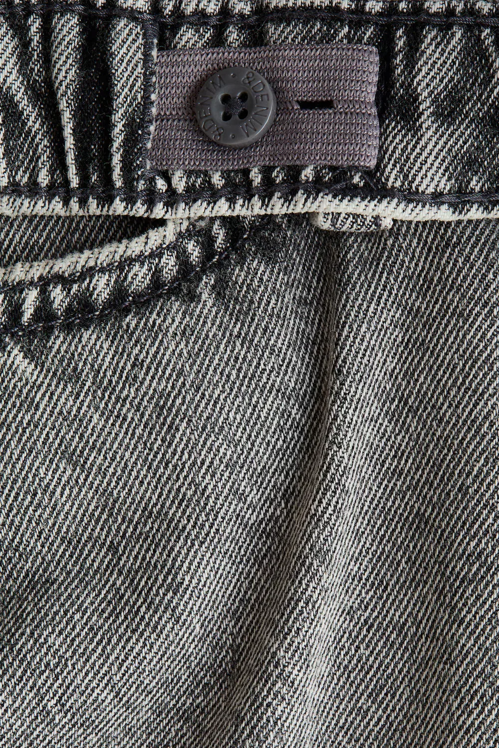 Свободные джинсы зауженного кроя H&M, Helles Denimgrau — фото 4