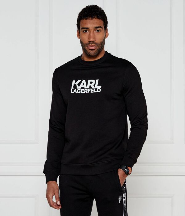 

Толстовка мужская Karl Lagerfeld, черный / белый