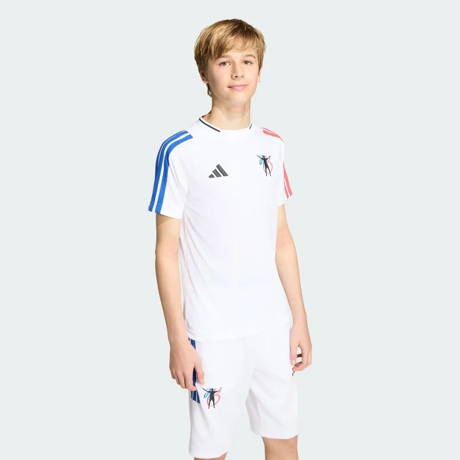 Детская футболка с длинным рукавом Jude Bellingham Training Tee adidas, Белый