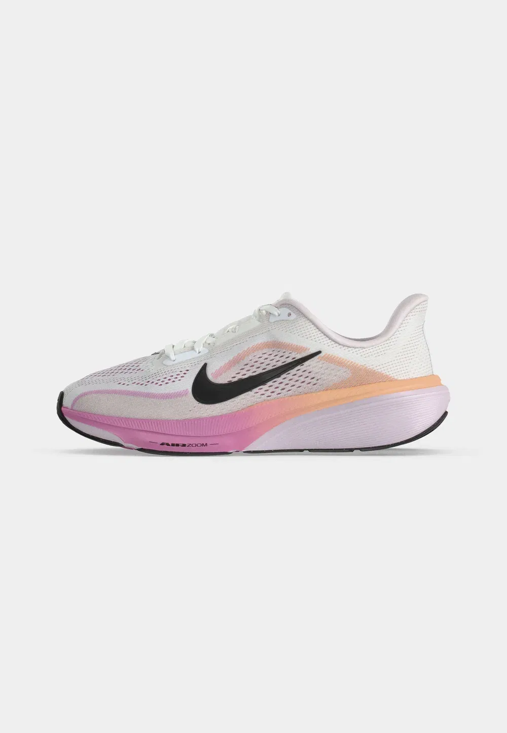 Кроссовки Air Zoom Pegasus 42 унисекс - для бега по улицам Nike Performance, White/Black/Bleached Lilac/Sunset Haze/Light Magenta — фото 2