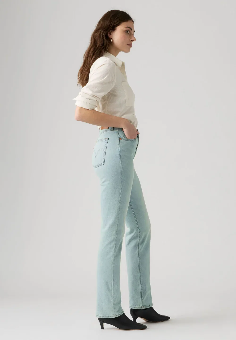 Узкие джинсы с зауженным кроем Levi'S, Belindas Light — фото 4