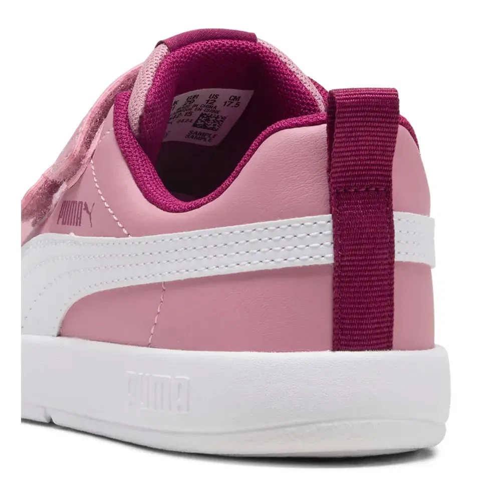 Кроссовки Courtflex V3 V PS Puma, розовый — фото 4
