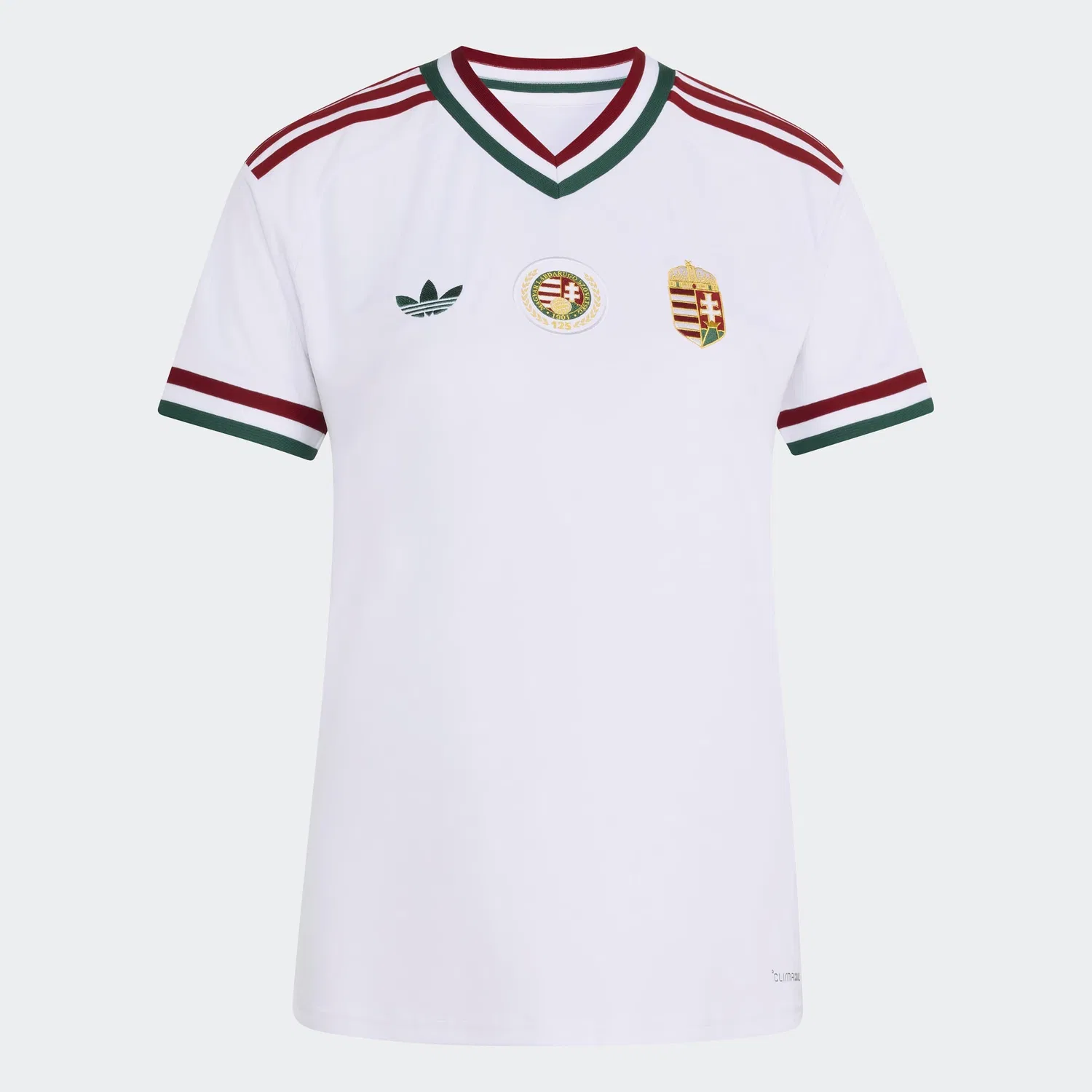 Футболка Adidas Performance Shirt Hungary 26 Away белого цвета — фото 2