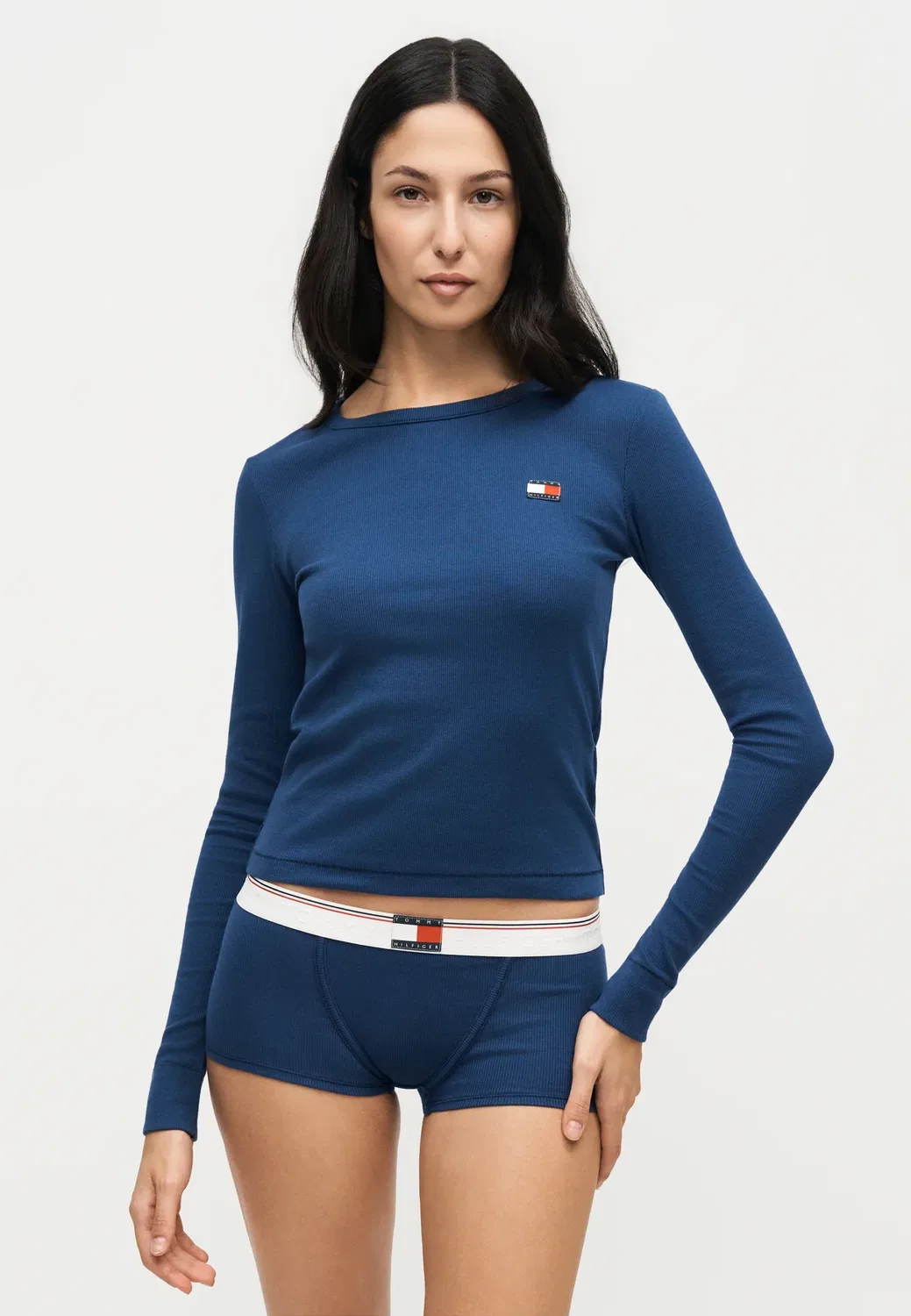 Heritage - пижамная рубашка Tommy Hilfiger, Blue Ink — фото 4