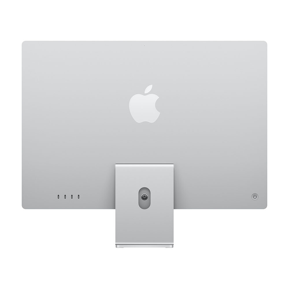 Моноблок Apple iMac 24'' М4 (2024), 10 CPU/10 GPU, 24 ГБ/256 ГБ, Standard glass, Silver, английская клавиатура — фото 2