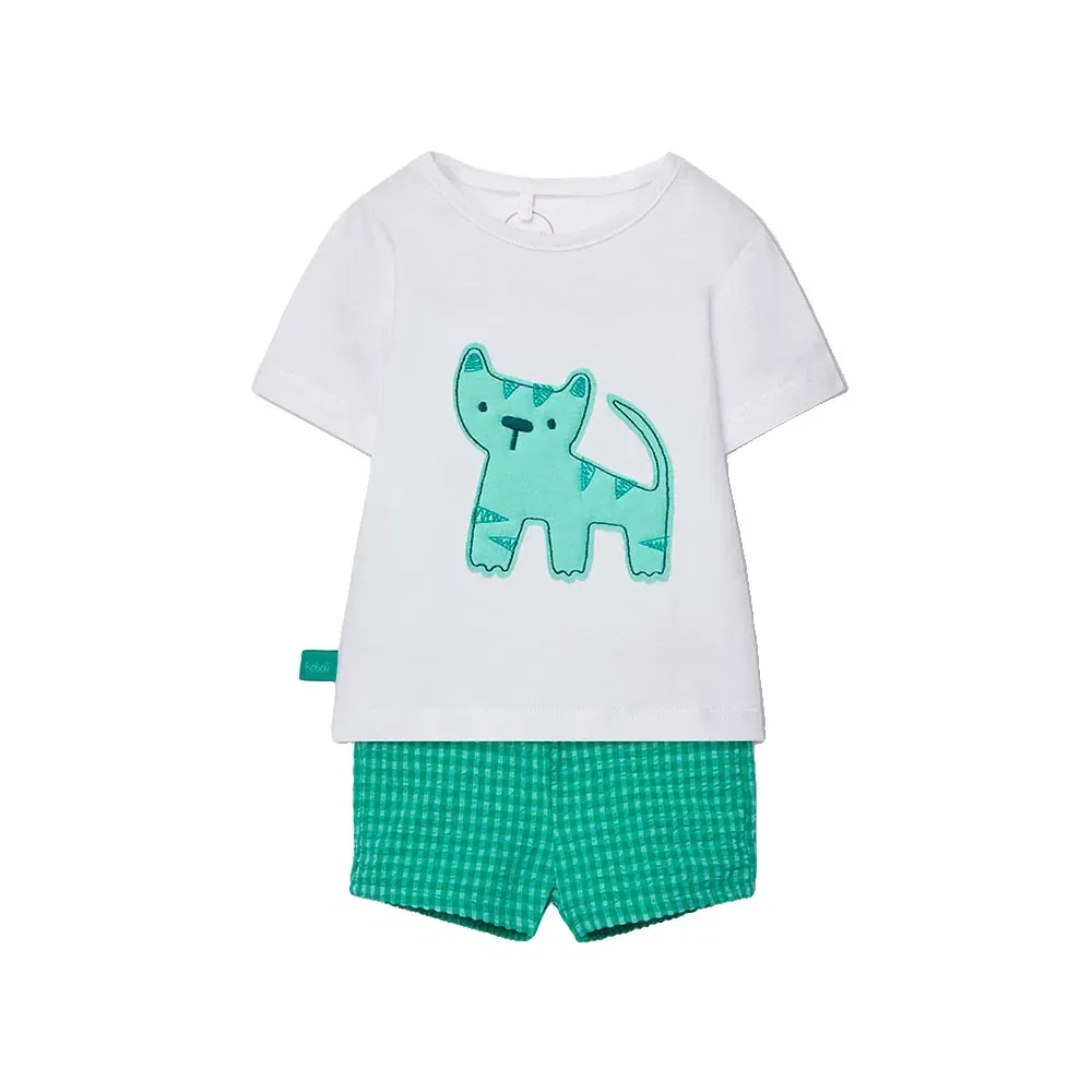 Комплект боди Boboli 233042, зеленый