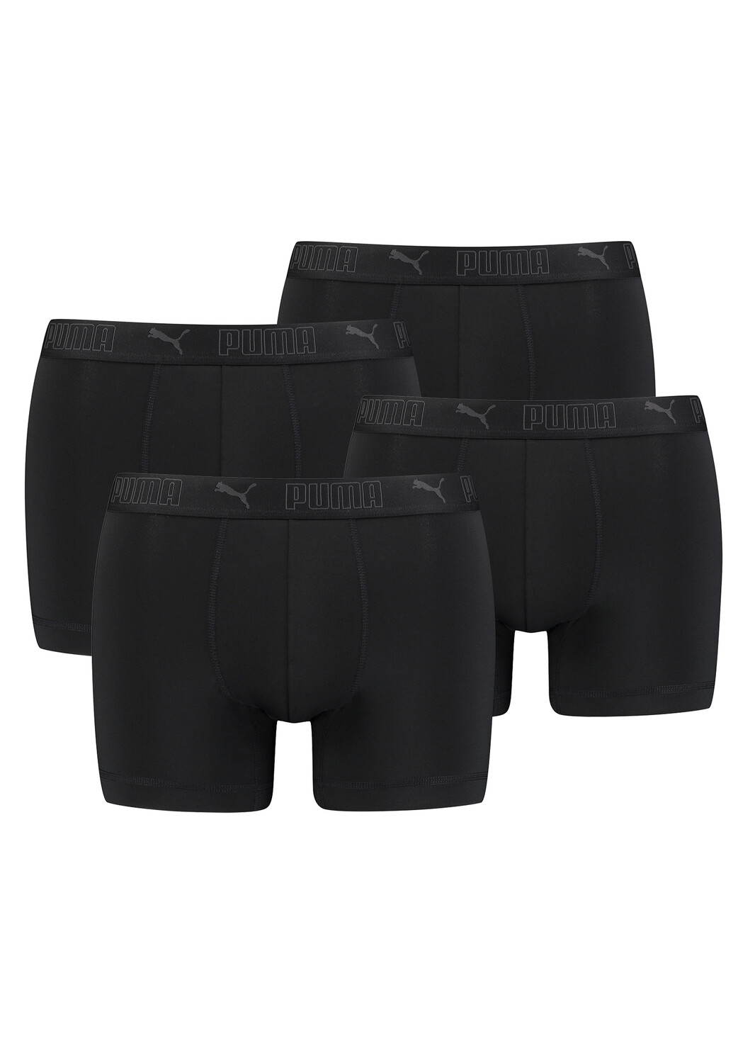 

Боксеры Puma Boxershorts PUMA SPORT MICROFIBER BOXER 4P, черный