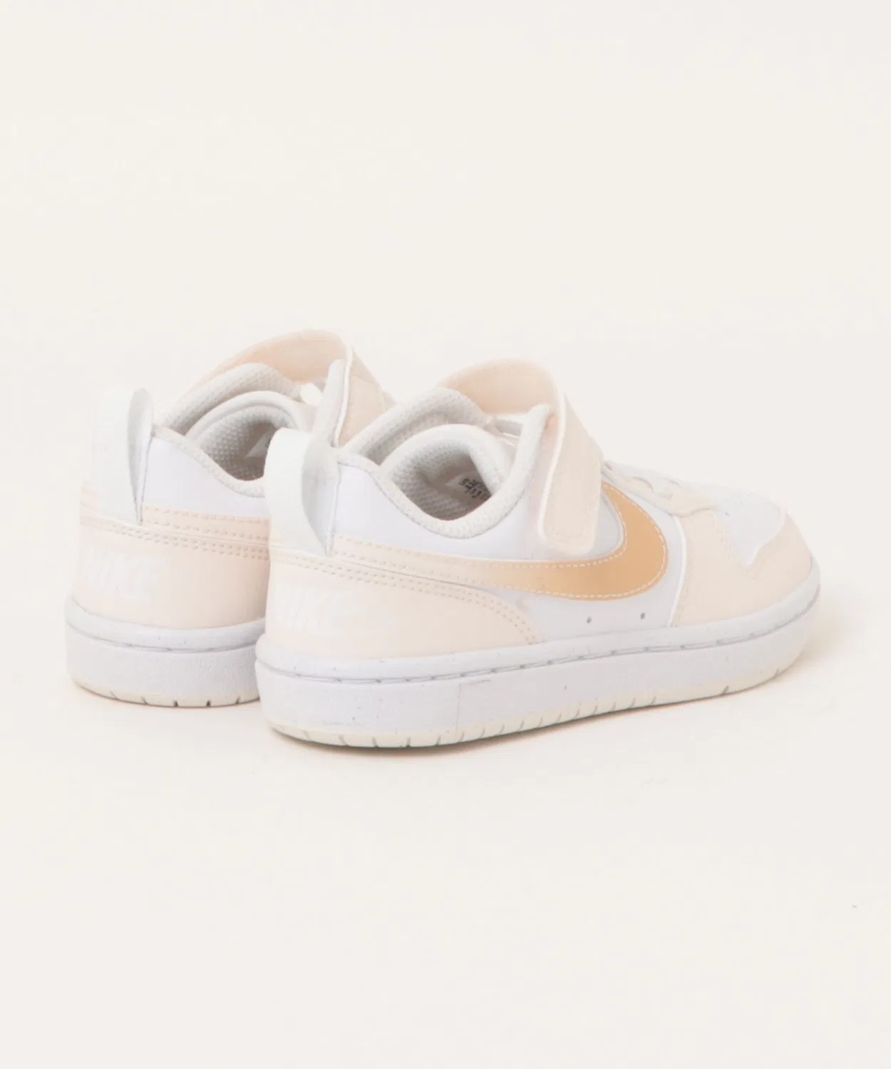 Детские кроссовки с широким носком NIKE Court Borough Low BBall PS, White — фото 2