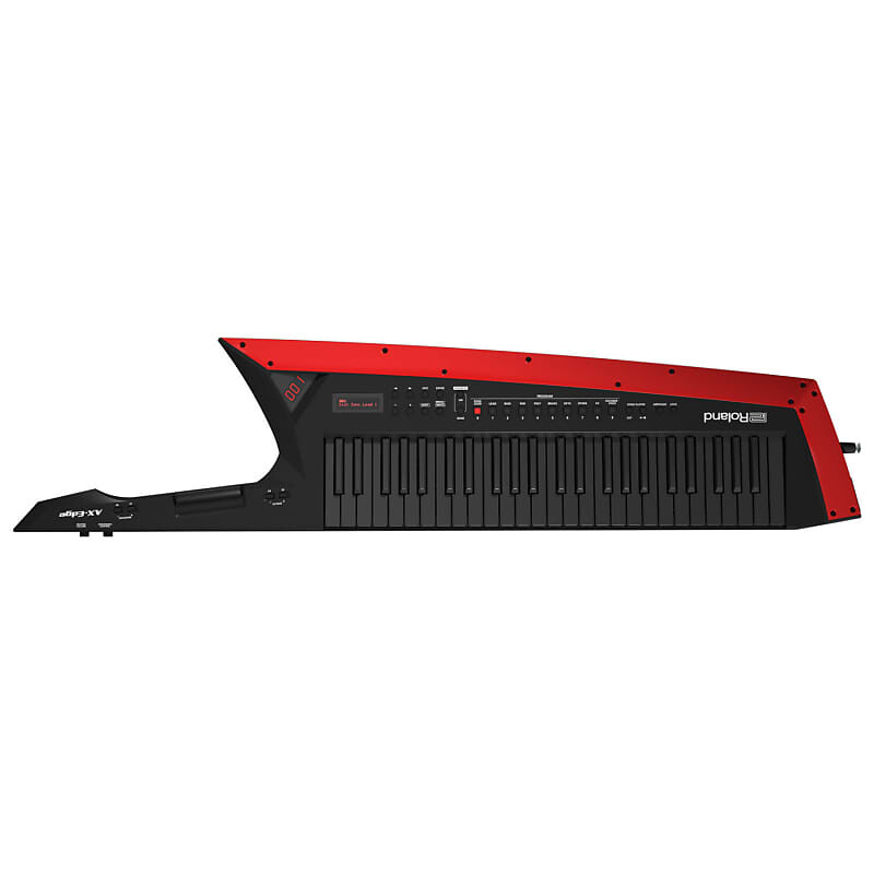 

Bluetooth-синтезатор Roland AX-EDGE-B Black Keytar с 49 клавишами AXEDGEB