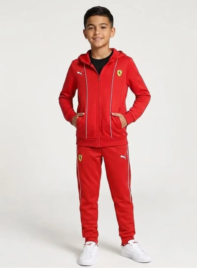 Свитшот с капюшоном Race Scuderia Ferrari, красный