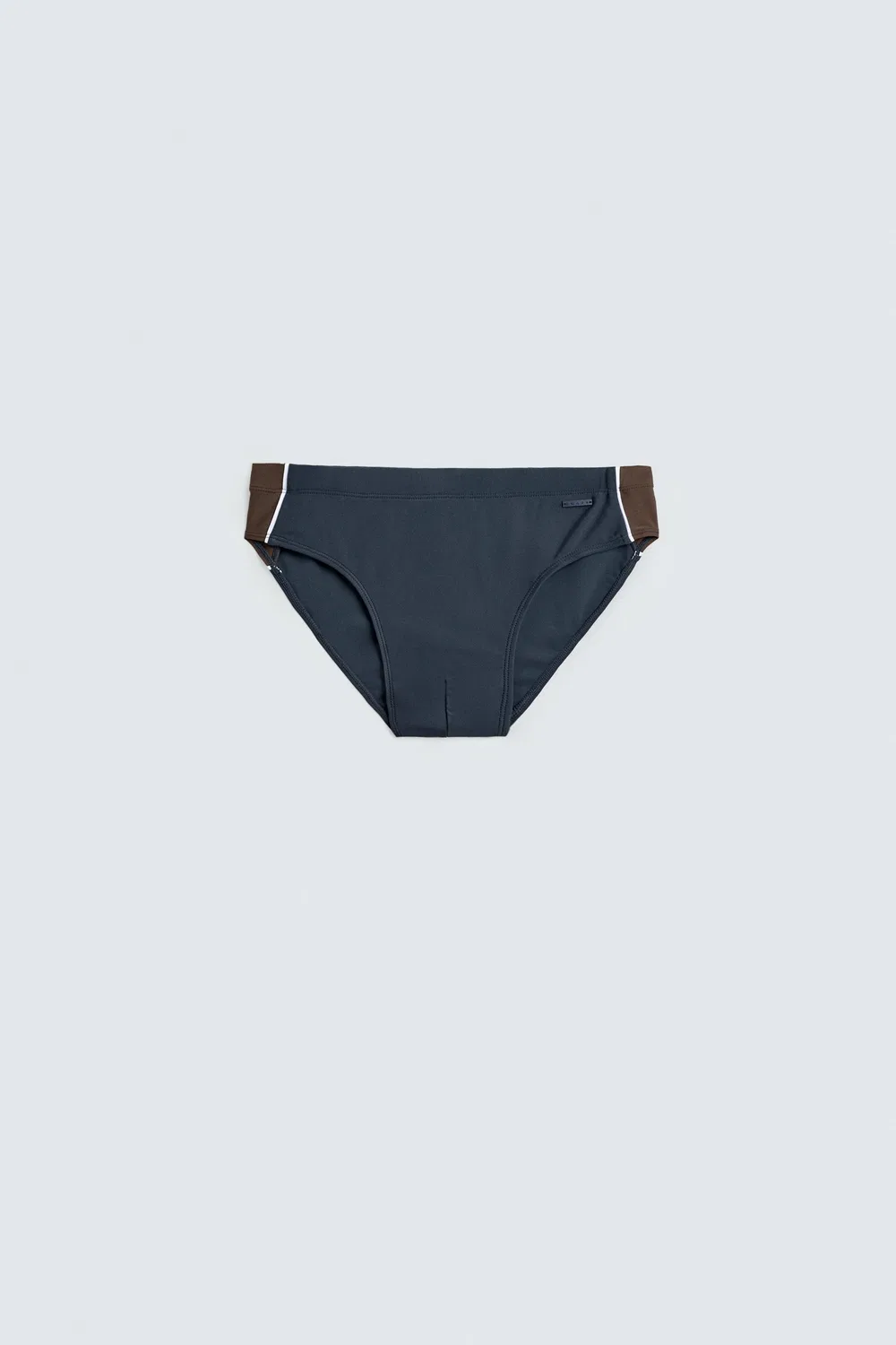 Плавки с цветными блоками ZARA, Navy Blue