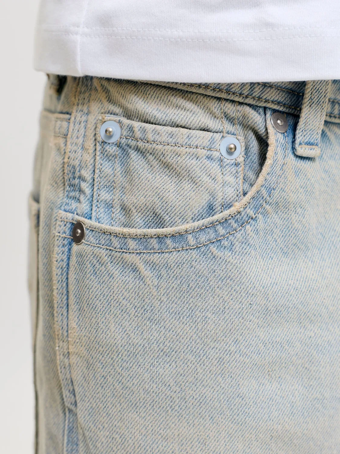 Джинсы свободного кроя, светло-синий Jack & Jones Junior — фото 4