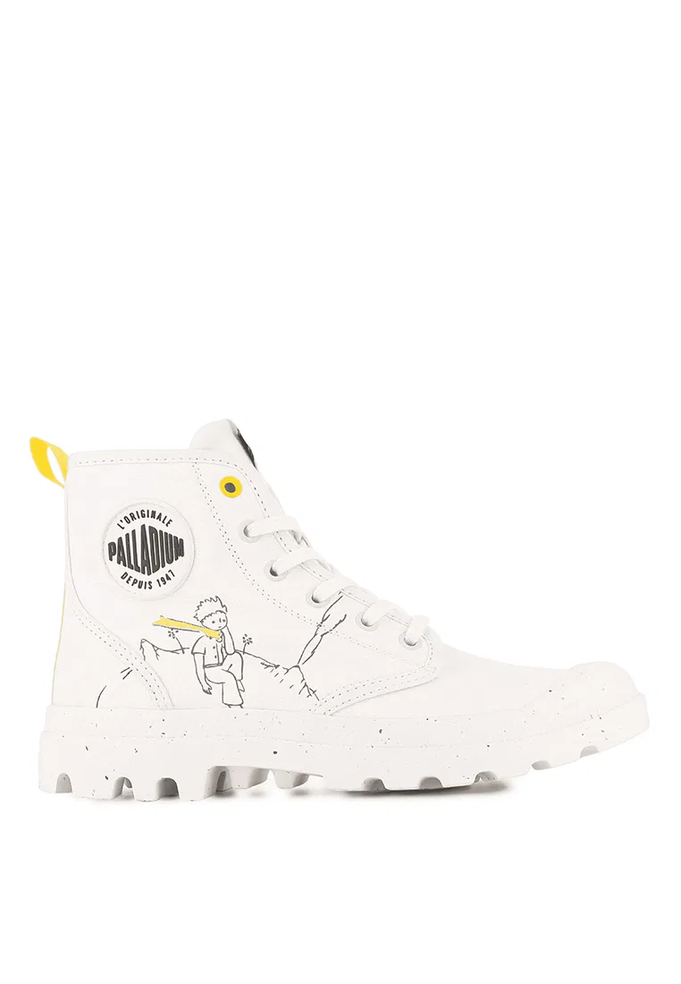 Ботинки женские, утепленные, модель Pampa Petit Prince, Unisex, черные Palladium