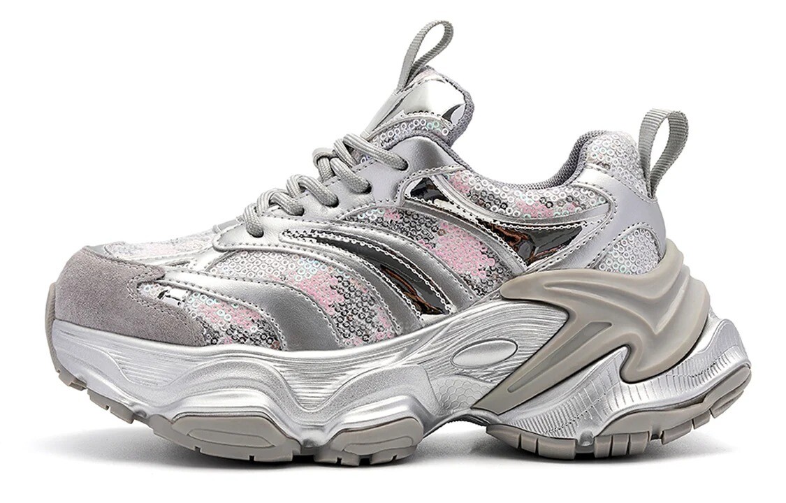 

Кроссовки Eblan Chunky Women's, серебристый