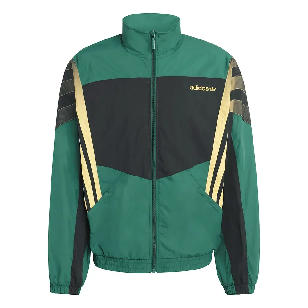 Худи на молнии Santiago Adidas Originals, зеленый — фото 3
