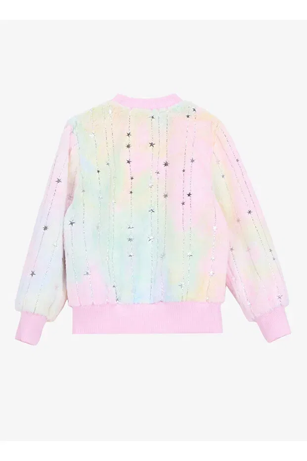 Детские свитшот для девочек с длинным рукавом Barbie, Multicolor — фото 2