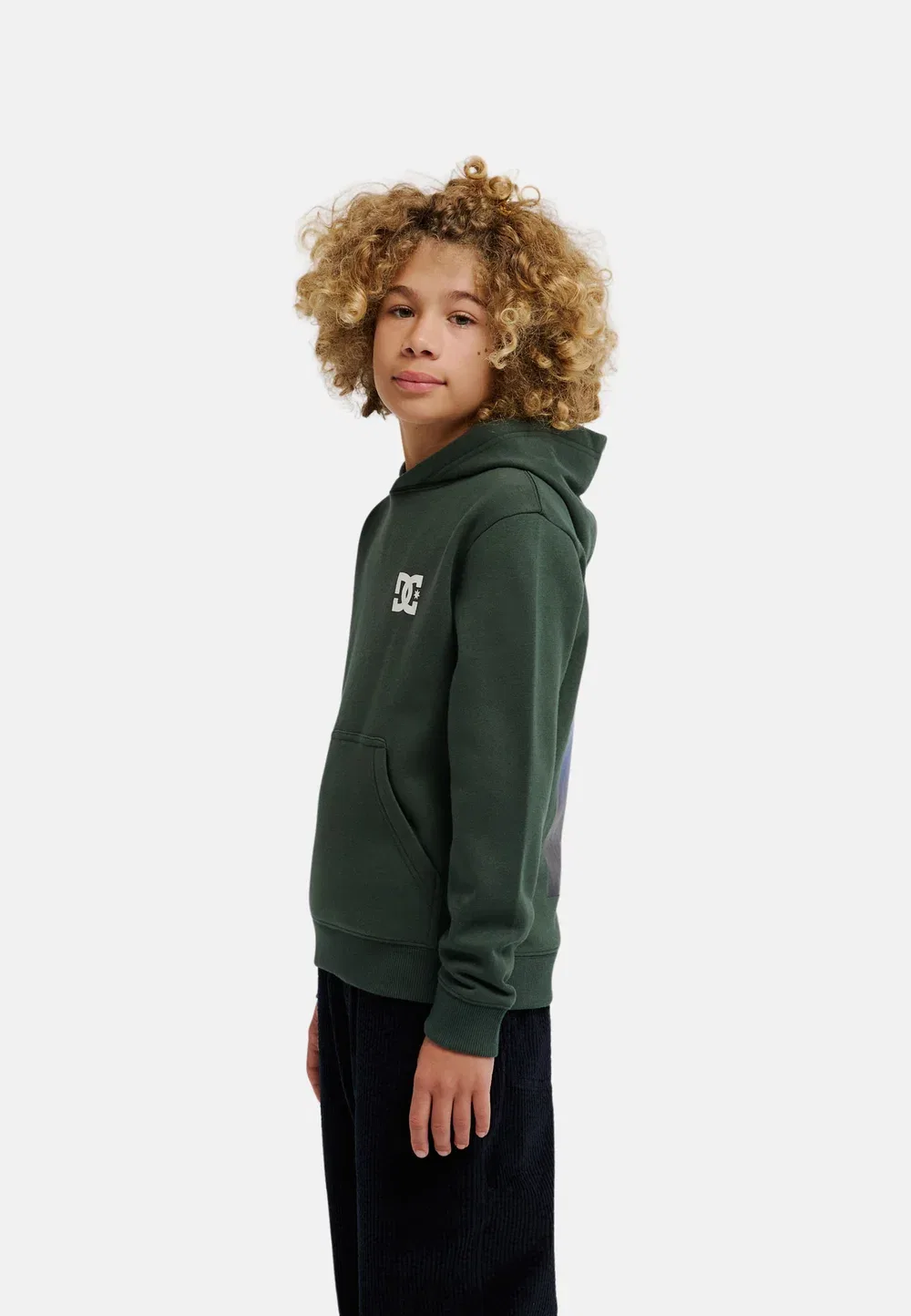 Одежда Jungen 8-16|верхний слой - толстовка Dc Shoes, Ksw Deep Forest — фото 4