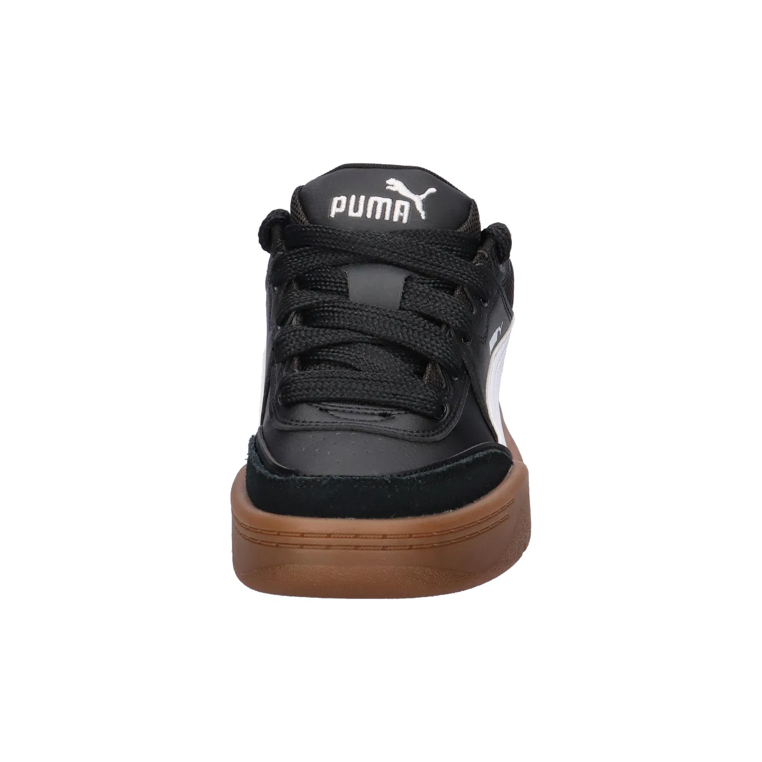 Детские кроссовки с высоким верхом Park Lifestyle SK8 Jr Puma, Schwarz Braun — фото 3