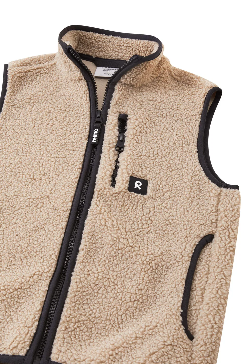 Детская флисовая жилетка Tupas Reima, Beige — фото 3