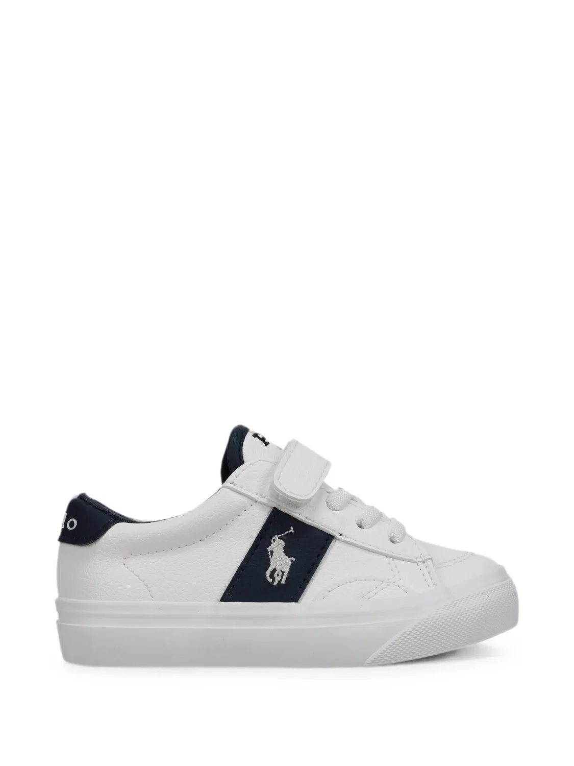 Кроссовки Polo Pony на липучках Polo Ralph Lauren Kids, белый