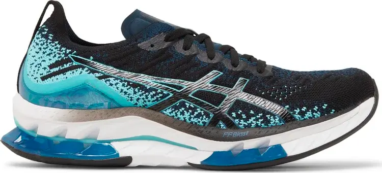 

Кроссовки kinsei blast 'black ice mint' Asics, черный