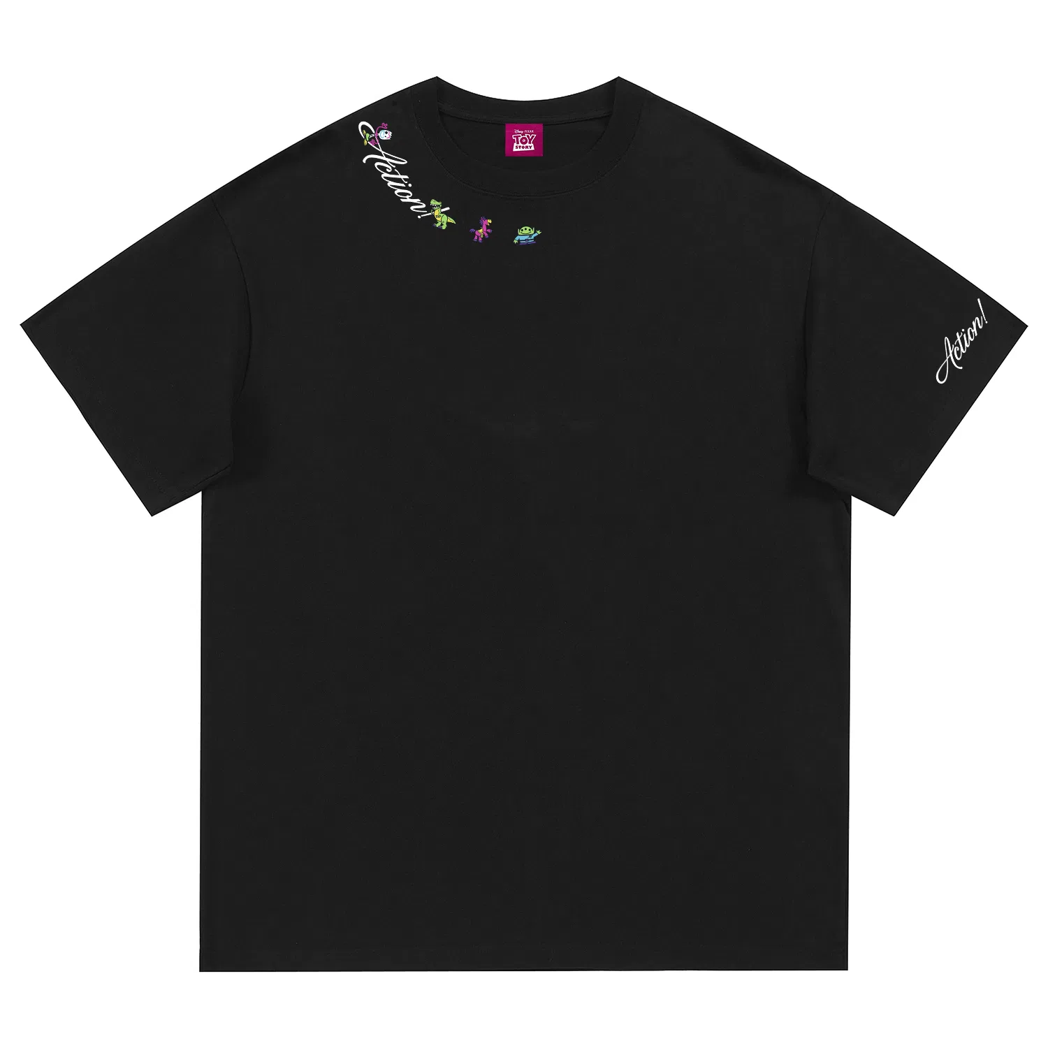 Детская футболка с принтом Disney Unisex Crew Neck Thin Straight Fit, Navy Blue — фото 3