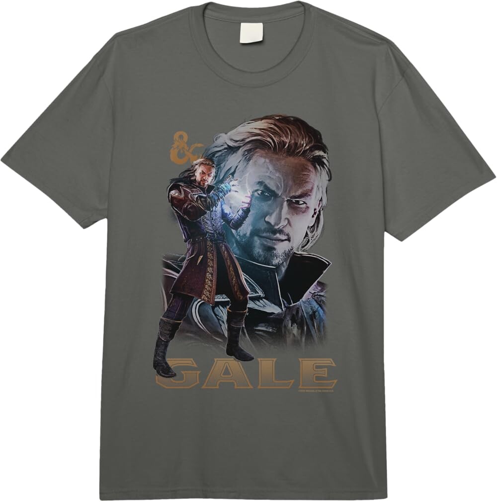 

Футболка Dungeons & Dragons Baldur's Gate III Gale, темно-серый