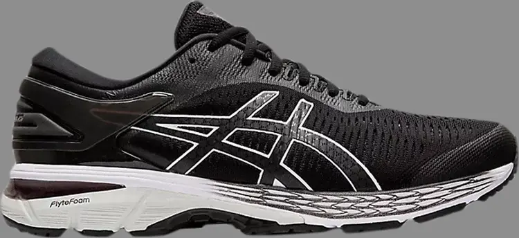 

Кроссовки gel kayano 25 'black glacier grey' Asics, черный