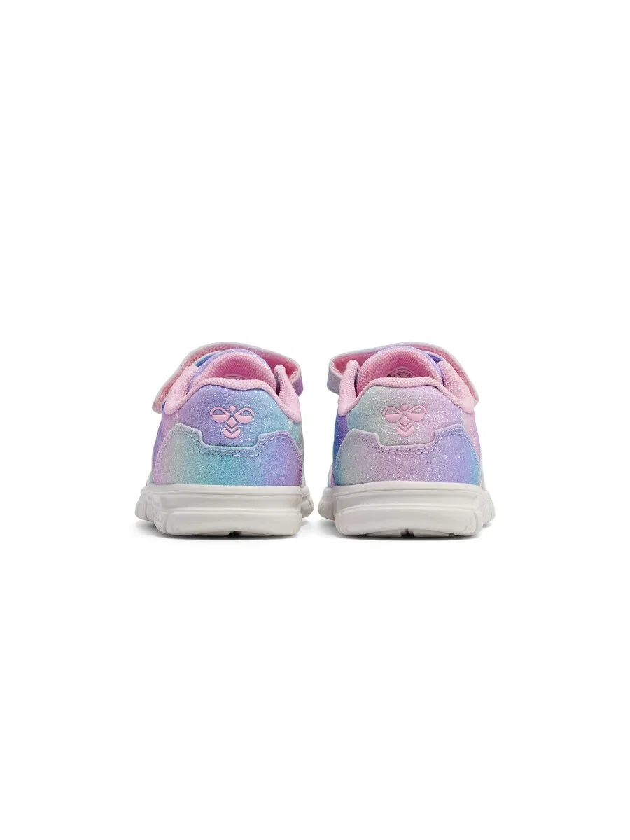 Кроссовки Hummel 'CROSSLITE GLITTER 2.0 INFANT' фиолетового цвета — фото 2