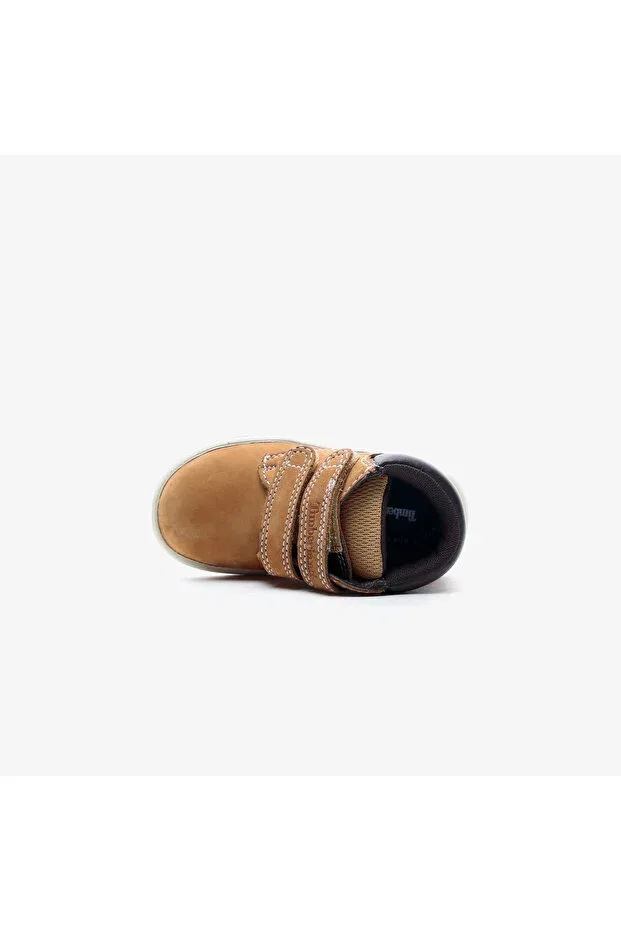 Детские ботинки для девочек с коротким каблуком Timberland, Brown — фото 4