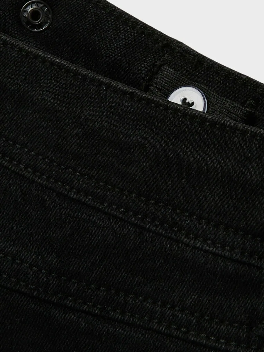Джинсы NAME IT Regular Jeans 'Ryan' из черного денима — фото 3