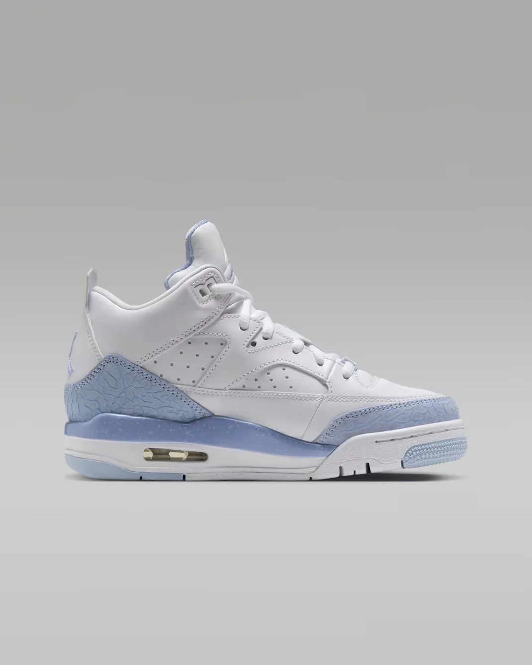 Кроссовки подростковые Nike Jordan Son of Mars Low, белый/голубой — фото 2