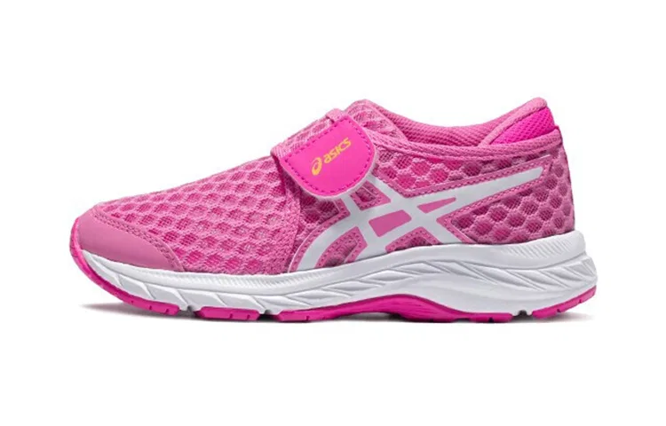 Детские беговые кроссовки с сетчатым верхом Cool Run Low top ASICS, Pink White