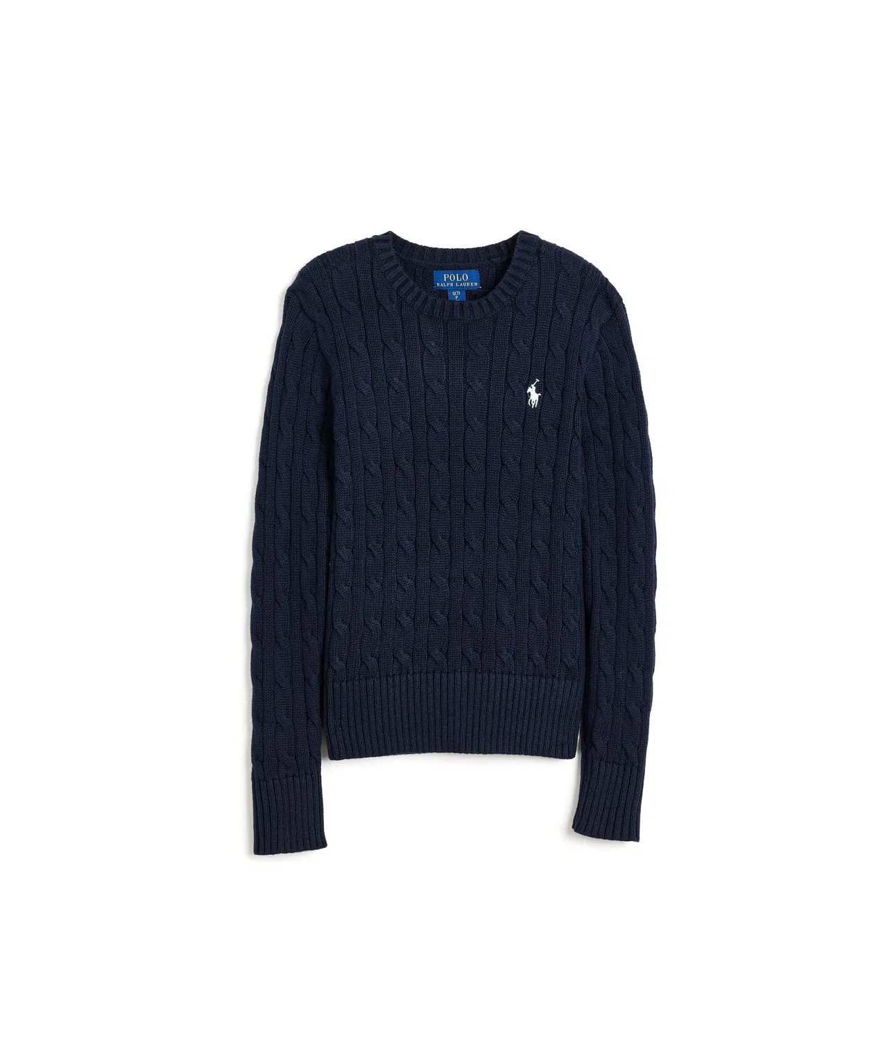 Хлопковый свитер крупной вязки (для детей постарше) Polo Ralph Lauren Kids, Rl Navy/Nevis