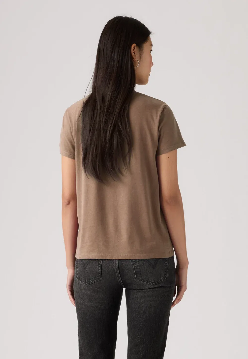 Идеальная футболка - базовая футболка Levi'S, Taupe Gray Heather — фото 2