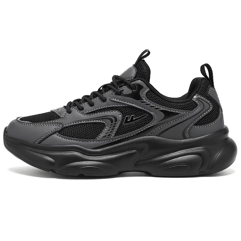 Детские кроссовки на толстой подошве Chunky Sneakers WARRIOR, Dark Gray Black