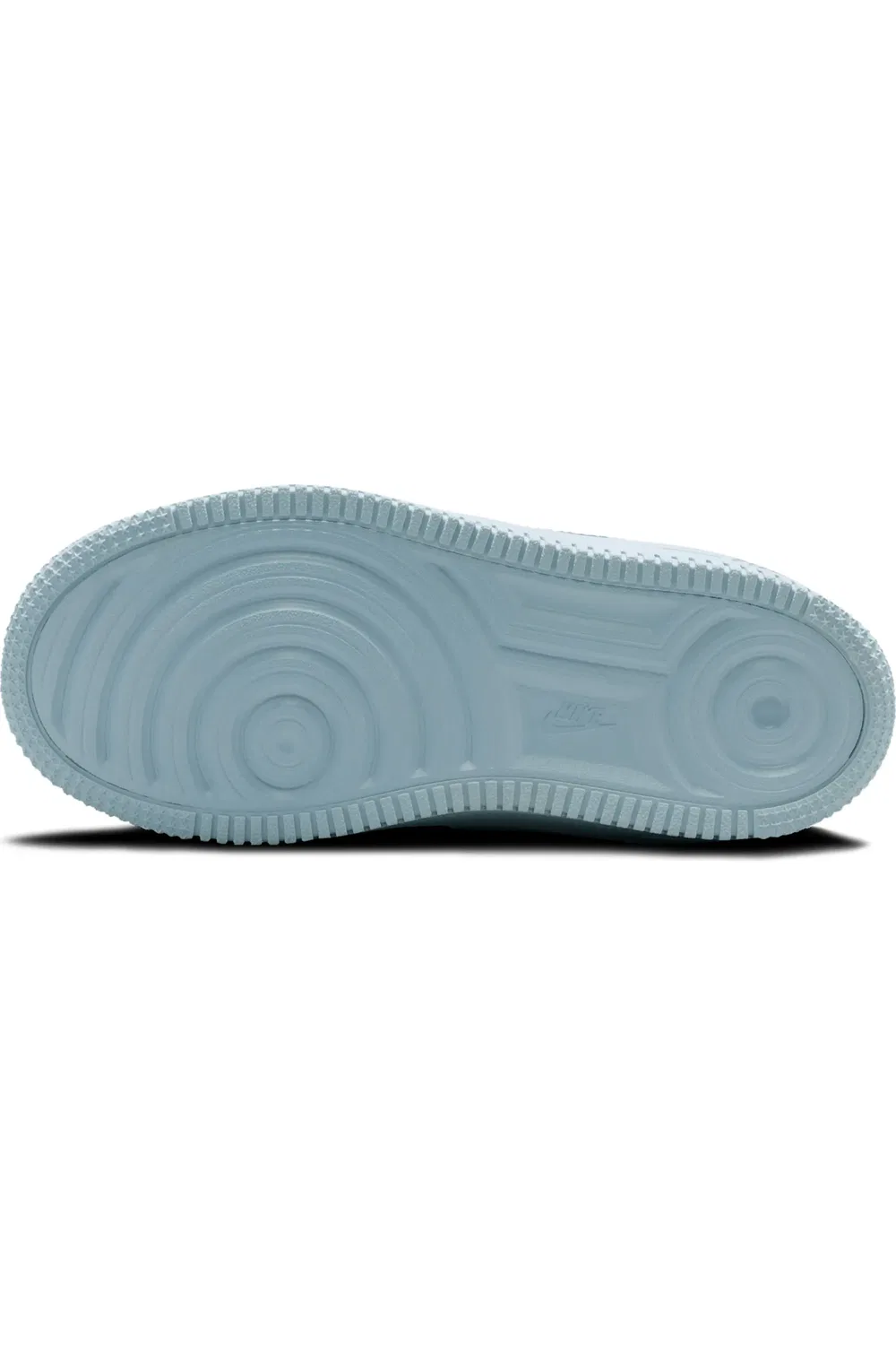 Детские кроссовки баскетбольные Air Force 1 Nike, Light Armory Blue/Platinum — фото 4