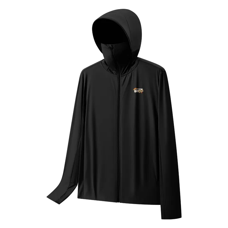 Детская ветровка MINISO, Color: [Cooling Technology]Black (Wish Note Chest Logo)
