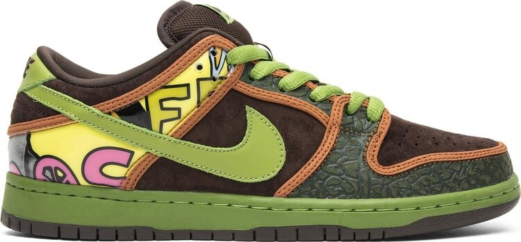 

Кроссовки Nike SB Dunk Low 'De La Soul', зеленый, Зеленый;серый, Кроссовки Nike SB Dunk Low 'De La Soul', зеленый