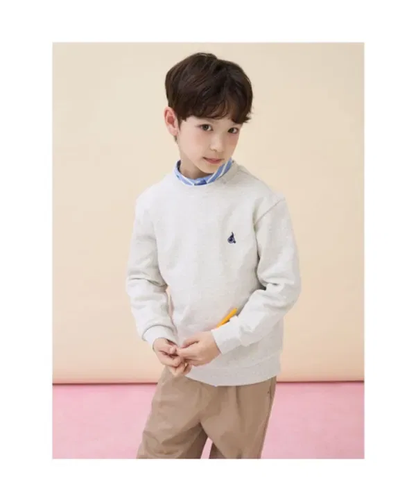 Свитшот, Essential, Beanpole Kids, бежевый — фото 2