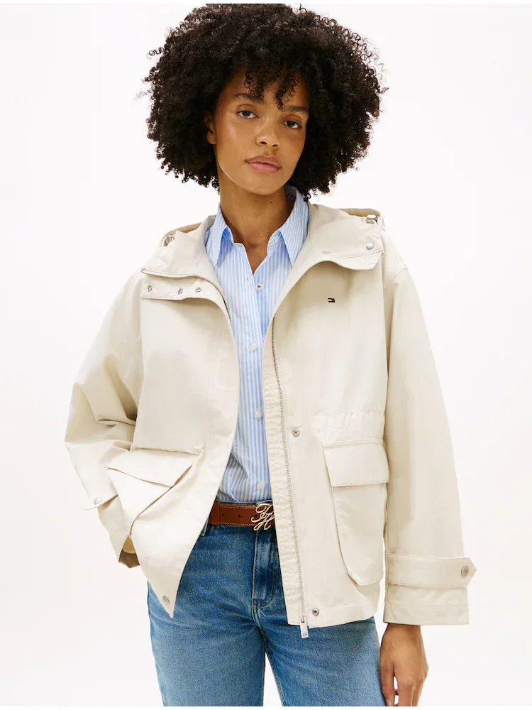 Куртка утилитарная короткая TOMMY HILFIGER, White