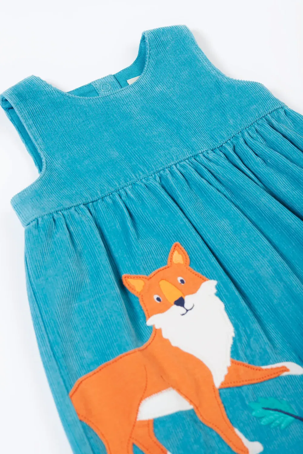 Детское платье из вельвета Lovely Lily Frugi, Blue — фото 3