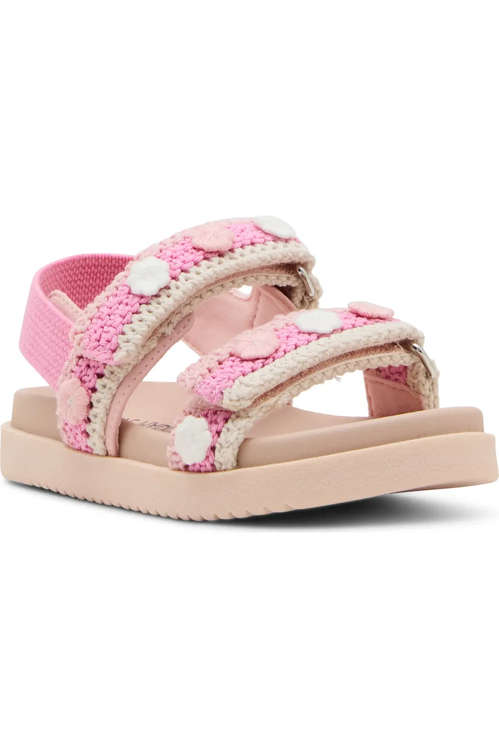 Сандалии детские с регулируемыми ремешками TMonar Steve Madden, Pink Flora