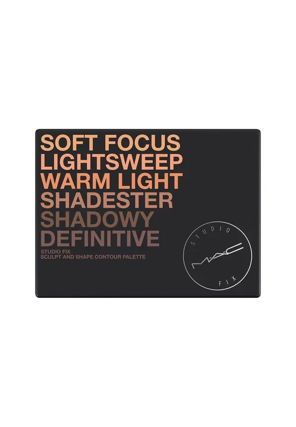 Палетка для контурирования Studio Fix Sculpt and Shape Contour Palette Mac, medium dark/dark 14.4 г, цвет medium dark/dark — фото 3